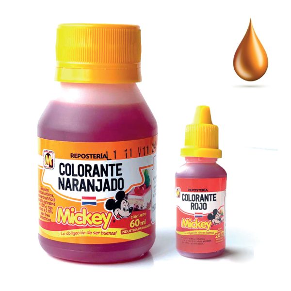 Colorantes alimenticios líquidos