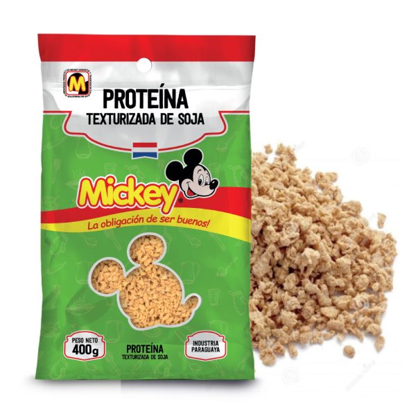 Proteína de soja texturizada