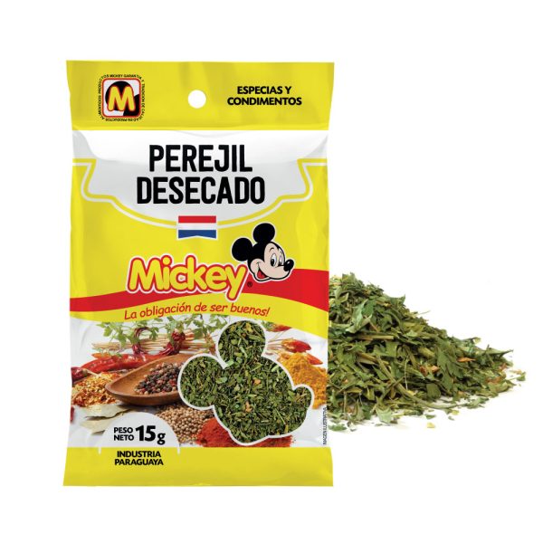 Perejil desecado