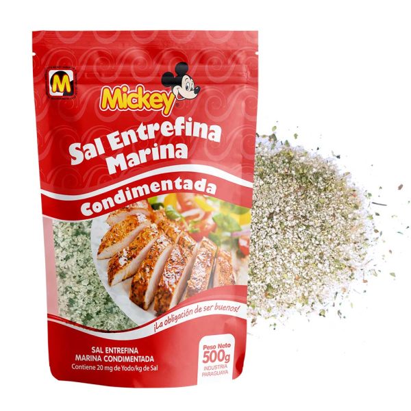 Sal entrefina marina condimentada - 500 g
