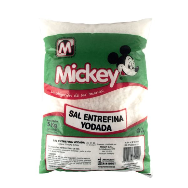 Sal Entrefina Yodada